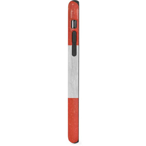 Peru Flag Distressed iPhone XS Pro Case